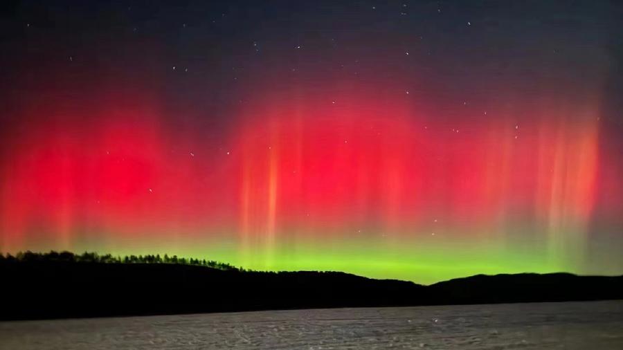 是极光！来内蒙古赴一场罕见的视觉盛宴