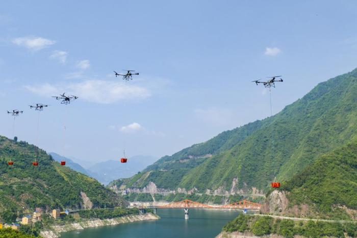 三峡库区脐橙“飞”出山