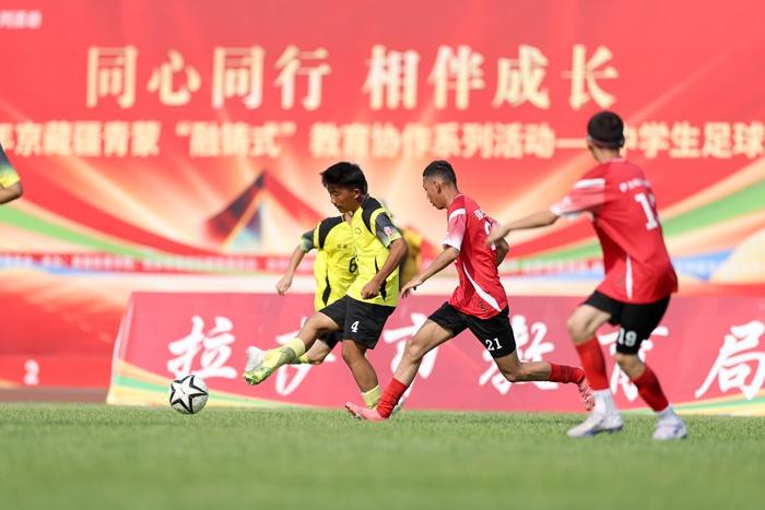 京藏疆青蒙中学生北京展球技