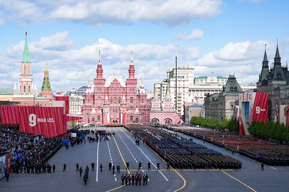 纪念苏联伟大卫国战争胜利80周年阅兵式在莫斯科举行
