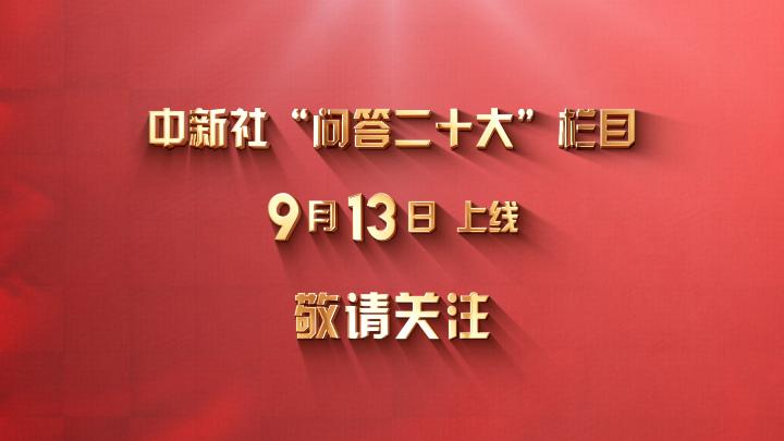 中新社“问答二十大”栏目上线