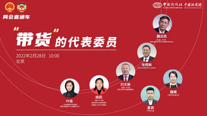 两会直通车:“带货”的代表委员